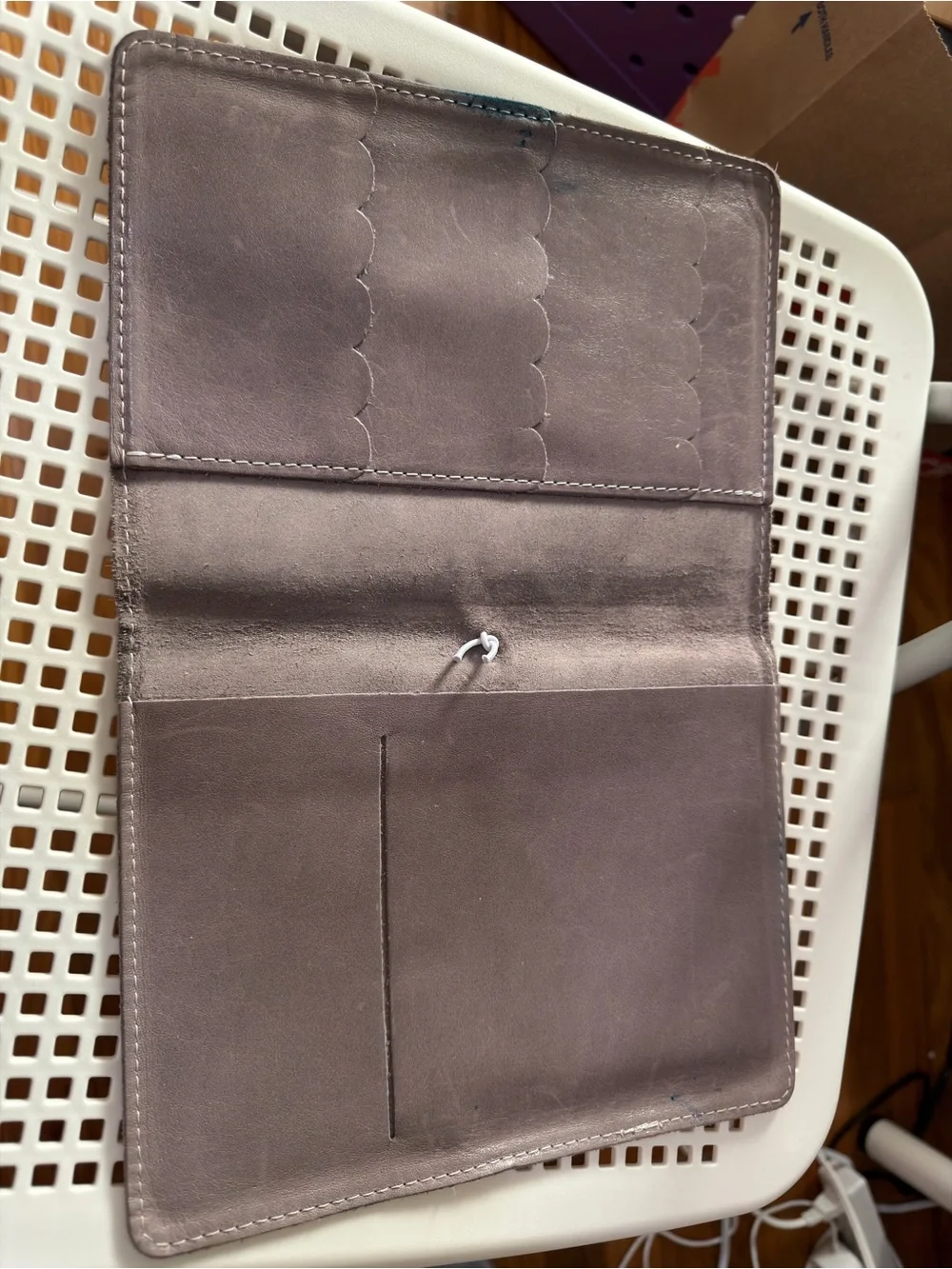 Foxy Fix Leather Dusky Lavender A5 Perfect Fit Notebook Cover